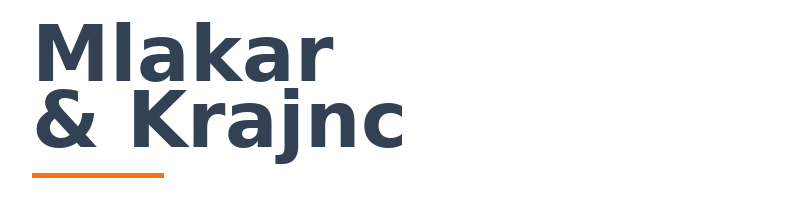 Mlakar & Krajnc logo